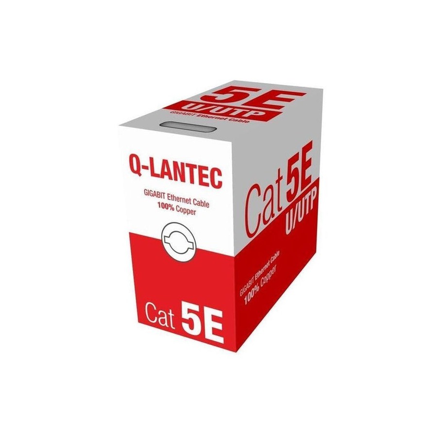 Cable de red a-lan kiu5pvc305nc 305 m cat5e u / utp (utp) gris