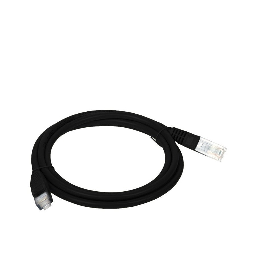 Alantec kku5cza2 cable de red 2 m cat5e u/utp (utp) negro