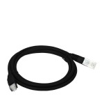 Alantec kku5cza2 cable de red 2 m cat5e u/utp (utp) negro