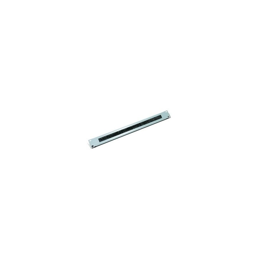 Triton rac-zp-x03-a2 placa de paso de 19" con cepillo 1u, gris