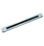 Triton rac-zp-x03-a2 placa de paso de 19" con cepillo 1u, gris