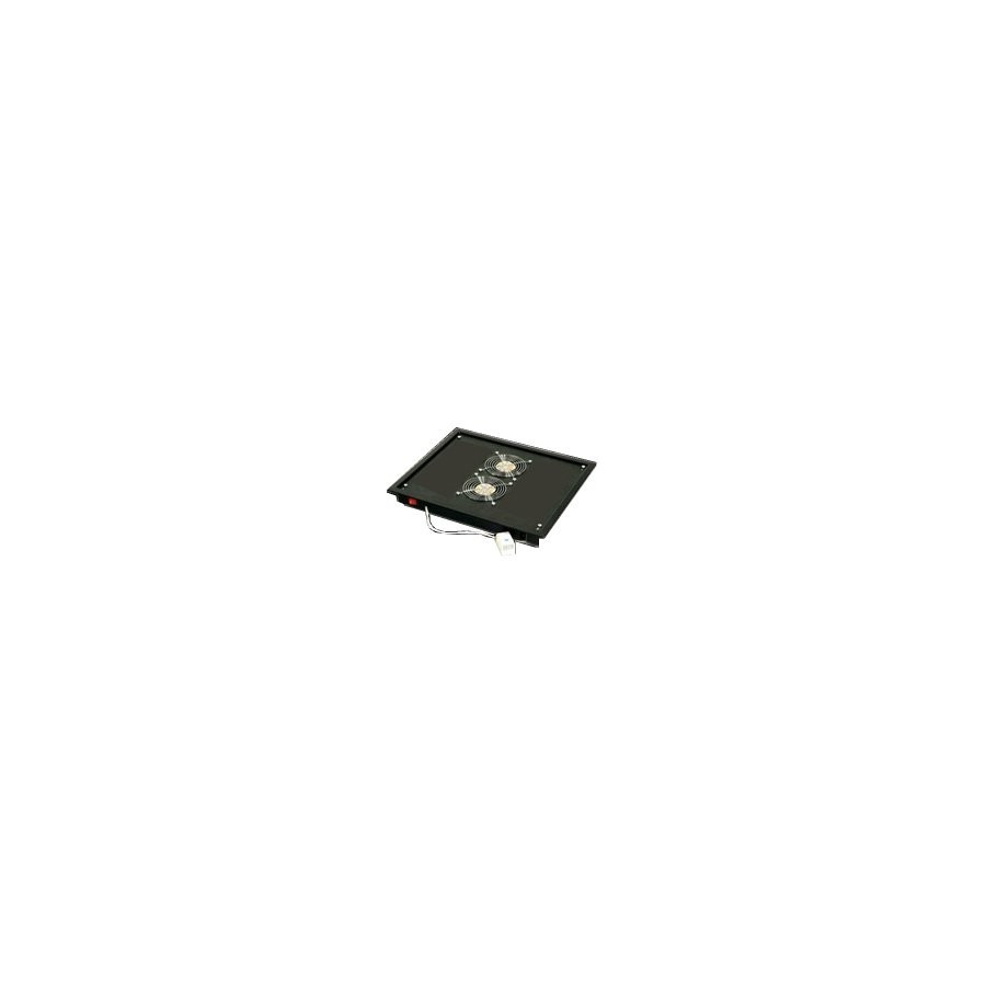 Triton rac-ch-x03-x3 unidad de ventilación 19" para techo/suelo, gris