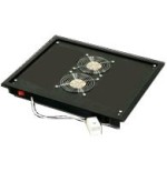 Triton rac-ch-x03-x3 unidad de ventilación 19" para techo/suelo, gris