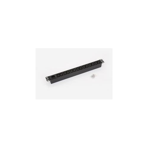 Triton rab-pd-x10-a1 regleta de enchufes 19" 1u 14x c13, 1x c14, máx.10a
