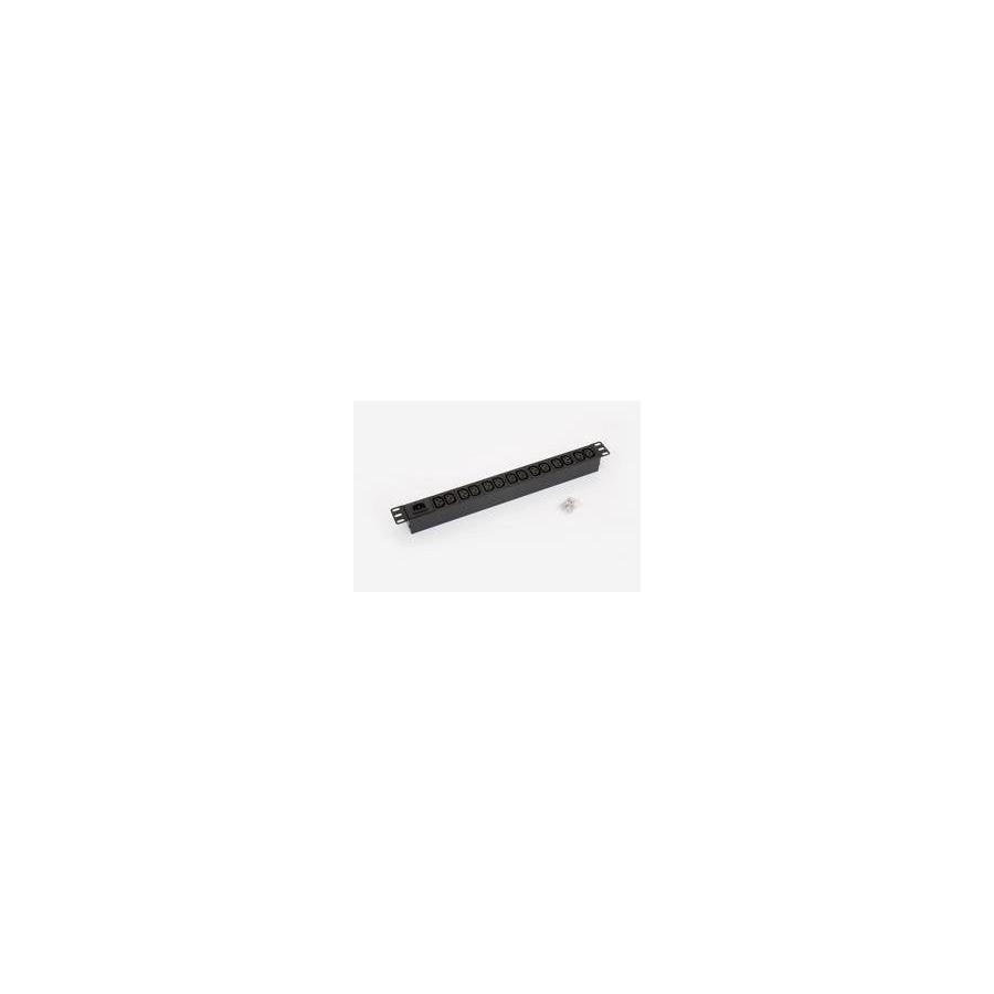 Triton rab-pd-x10-a1 regleta de enchufes 19" 1u 14x c13, 1x c14, máx.10a