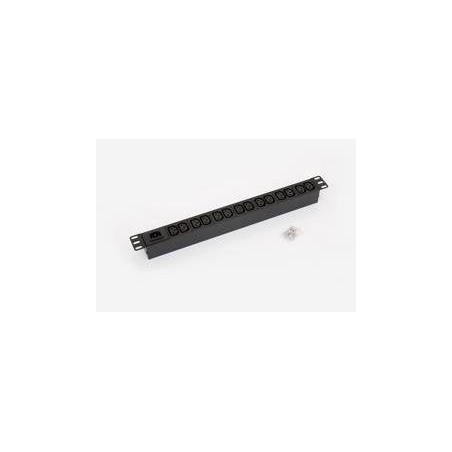 Triton rab-pd-x10-a1 regleta de enchufes 19" 1u 14x c13, 1x c14, máx.10a