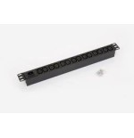 Triton rab-pd-x10-a1 regleta de enchufes 19" 1u 14x c13, 1x c14, máx.10a