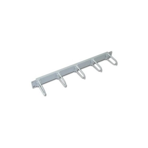 Triton rac-vp-x11-a1 panel de gestión de cables de 19" 1u, 6 soportes grandes, gris