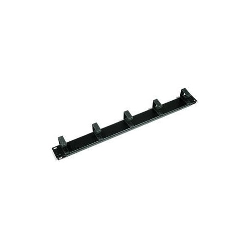 Triton rab-vp-x13-a1 panel de gestión de cables de 19" 1u, 6 soportes pequeños, negro