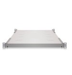 Estante triton perforacion 19 ", 1u / 450mm, capacidad de carga 80kg, gris