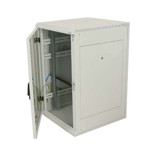 Triton rma-27-a88-cax-a1 armario rack de 19" 27u, 800x800mm, puerta de vidrio, gris