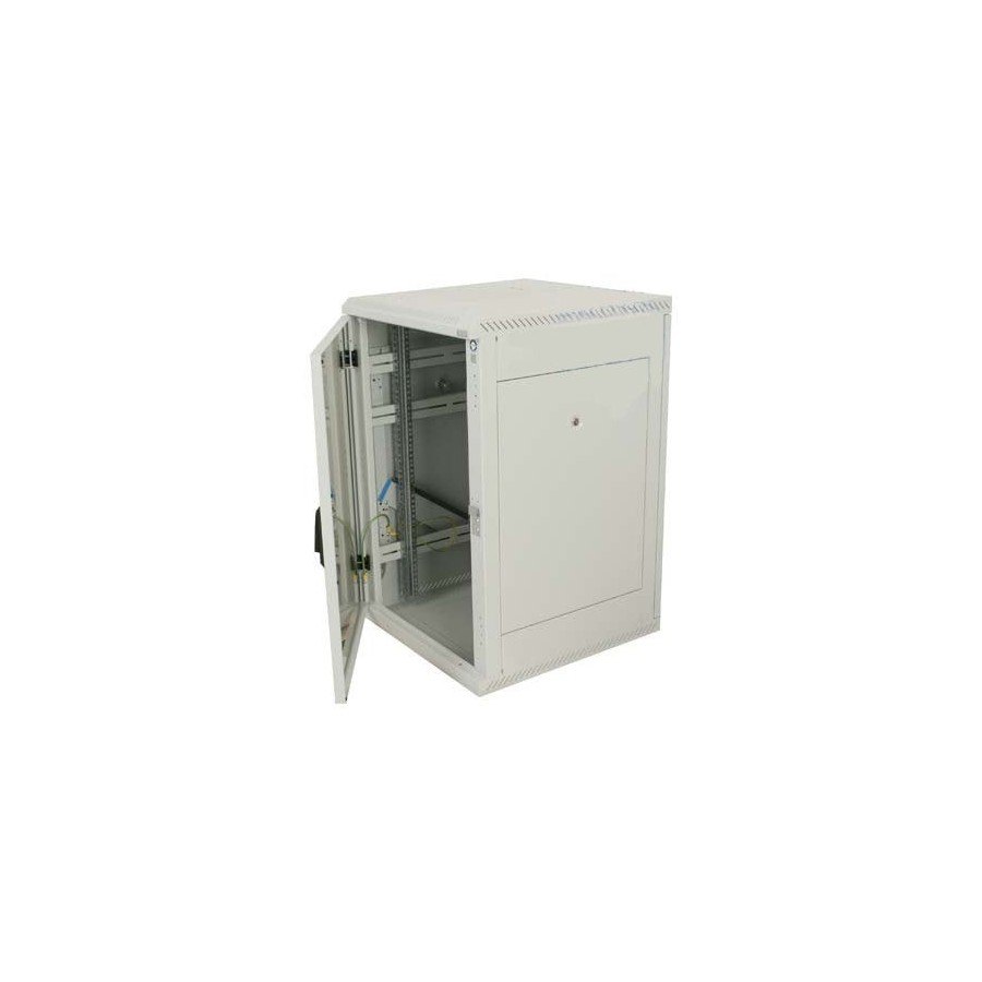 Triton rma-27-a88-cax-a1 armario rack de 19" 27u, 800x800mm, puerta de vidrio, gris