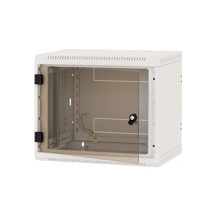 Triton rba-09-as5-cax-a1 armario de pared 19" 9u, 600x495mm, una pieza, gris