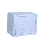 Triton 19 "carcasa de pared 12u, 600x495mm, puerta de vidrio, una pieza, gris claro