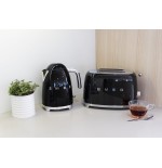 Tostadora smeg tsf01bleu, 2 rebanada(s) negro 950 w