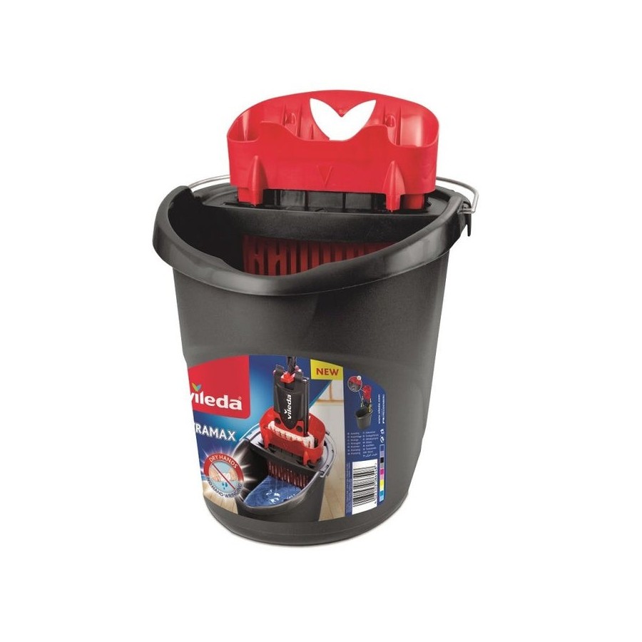 Cubo con escurridor de mopas vileda ultramax 157870 (plástico)