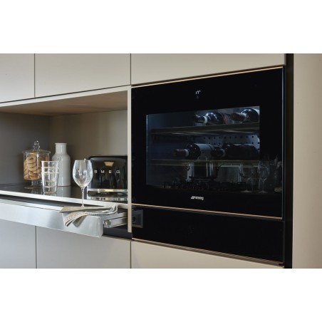 Tostadora smeg tsf01bleu, 2 rebanada(s) negro 950 w