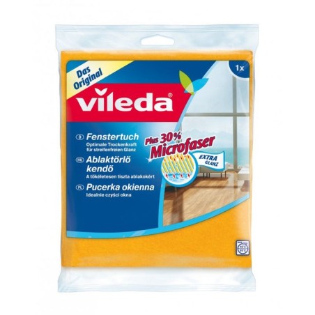 Paño de limpieza vileda 2689 microfibra naranja 1 pza