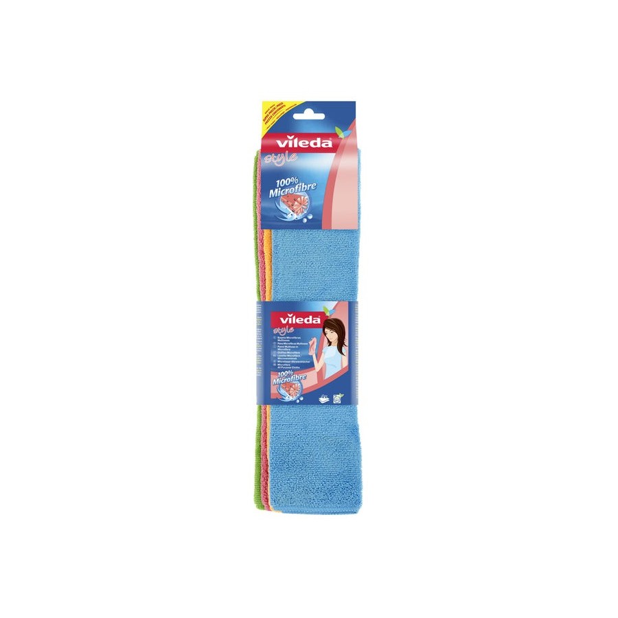 Bayeta microfibra colors xl 4 unid 167355 vileda