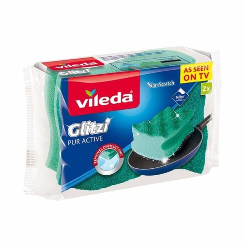 Vileda 4023103070240 estropajo poliuretano (pu) verde