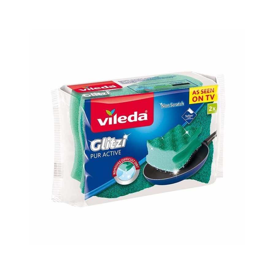 Vileda 4023103070240 estropajo poliuretano (pu) verde