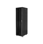 Armario rack 19 "independiente 37u / 800x800 autoarmas pack plano negro lanberg