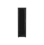 Armario rack 19 "independiente 37u / 800x800 autoarmas pack plano negro lanberg