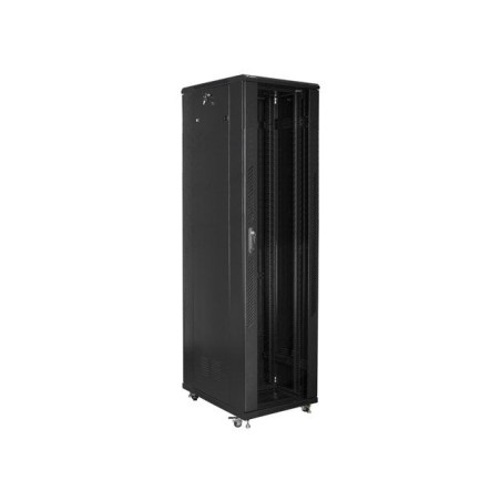 Armario rack 19 "independiente 37u / 800x800 autoarmas pack plano negro lanberg