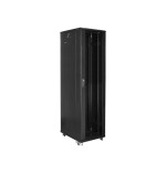 Armario rack 19 "independiente 37u / 800x800 autoarmas pack plano negro lanberg