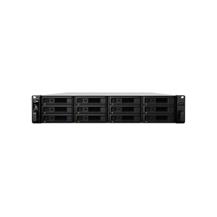 Synology rack station nas rx1217rp 2u 12 bay rps ex f 2u