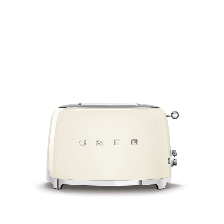 Tostadora smeg tsf01creu 2 rebanada(s) crema de color 950 w