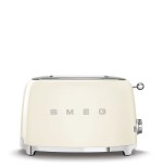 Tostadora smeg tsf01creu 2 rebanada(s) crema de color 950 w