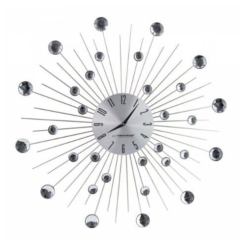 Reloj de pared esperanza boston ehc002 (color plata)