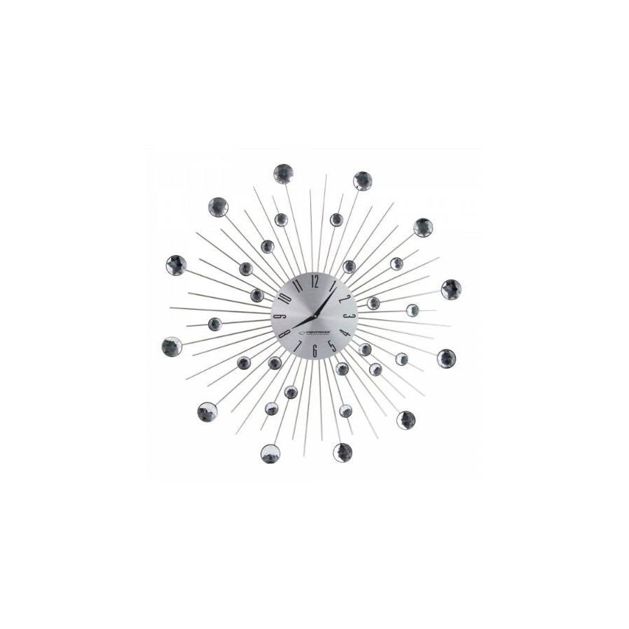 Reloj de pared esperanza boston ehc002 (color plata)