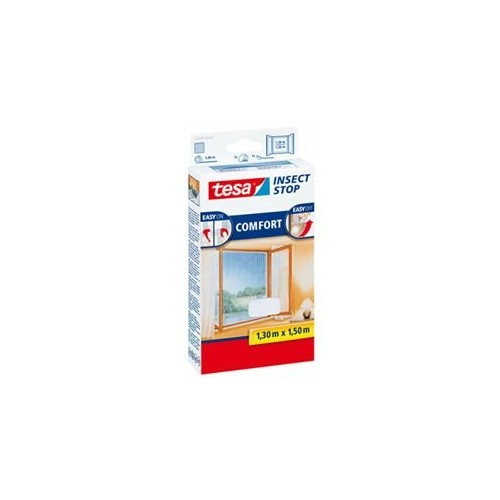 Tesa insect stop comfort mosquitera ventana blanca h5538820 (130x150 cm, black color) (sale)