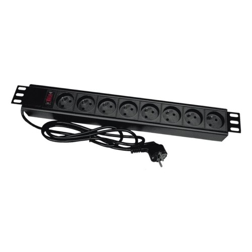 Alantec regleta rack 8 tomas 19" - 8x230v