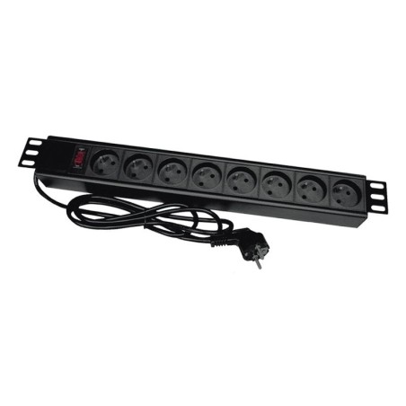 Alantec regleta rack 8 tomas 19" - 8x230v
