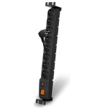 Hsk data acar s8 fa rack 8 tomacorrientes ca 230 v negro 3 m