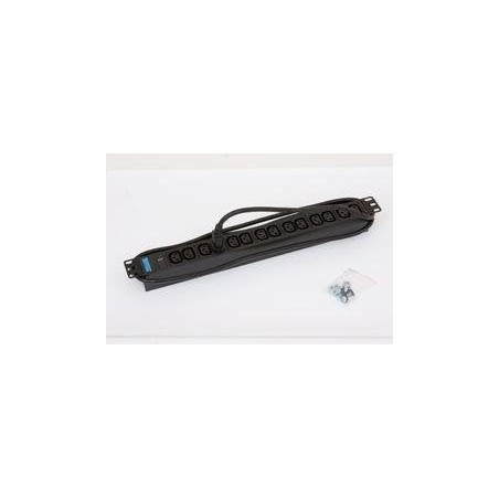 Triton rab-pd-x09-a1 toma múltiple 19" 1u 14x c13, con lámpara de control, 10a