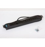 Triton rab-pd-x09-a1 toma múltiple 19" 1u 14x c13, con lámpara de control, 10a