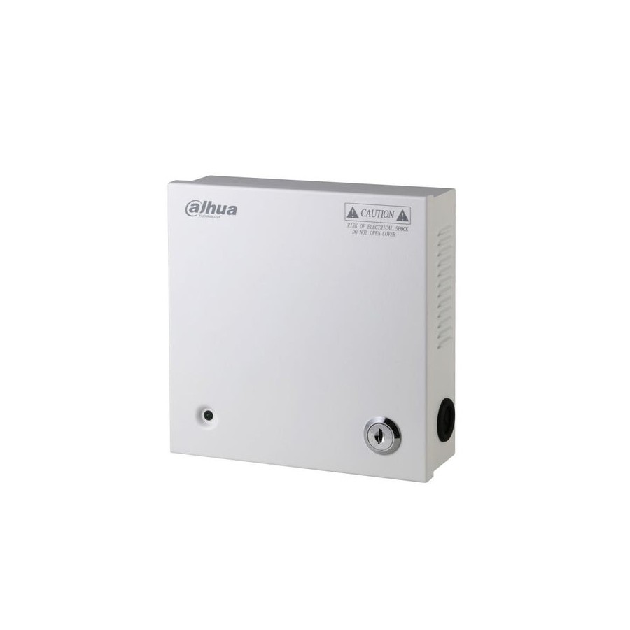 Dahua pfm340-5ch fuente alimentación caja con llave 12vdc 4a 5ch