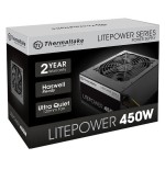 Fuente de alimentación thermaltake litepower g2 450 w 24-pin atx atx negro