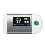 Medisana pm 100 monitor de ritmo cardiaco dedo plata, blanco