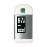 Medisana pm 100 monitor de ritmo cardiaco dedo plata, blanco
