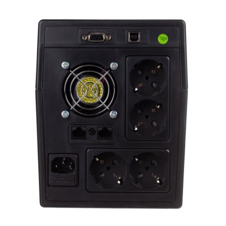 Digitus dn-170066 ups line-ineractive led 1500va/900w 2x12v/9ah avr 4xsch. usb rs232 rj45