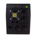 Digitus dn-170066 ups line-ineractive led 1500va/900w 2x12v/9ah avr 4xsch. usb rs232 rj45