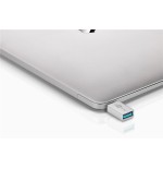 Goobay 56620 adaptador de cable usb c usb a plata