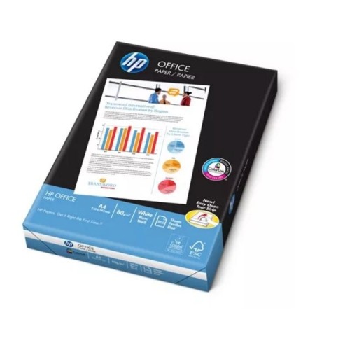 Papel hp office blanco chp 110 a 4, 80 g, 500 hojas