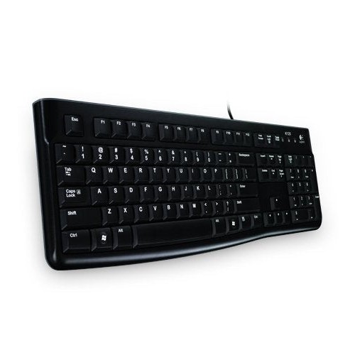 Teclado suizo logitech keyboard k120 for business usb qwertz negro