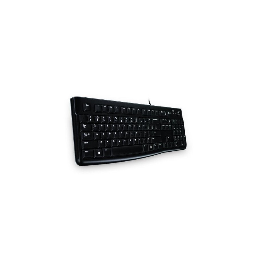 Teclado suizo logitech keyboard k120 for business usb qwertz negro